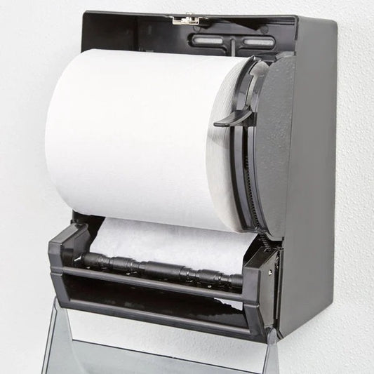 Watson Distributing Paper Towel - White - 7.7" X 600' 12 Rolls/Case
