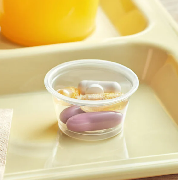 Watson Distributing 0.75 Oz Portion Cup Clear 2500/Case