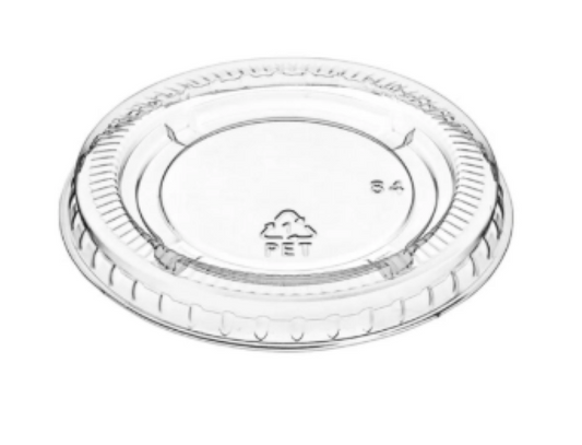Watson Distributing 1.5-2 Oz Portion Cup Lid Clear 2500/Case