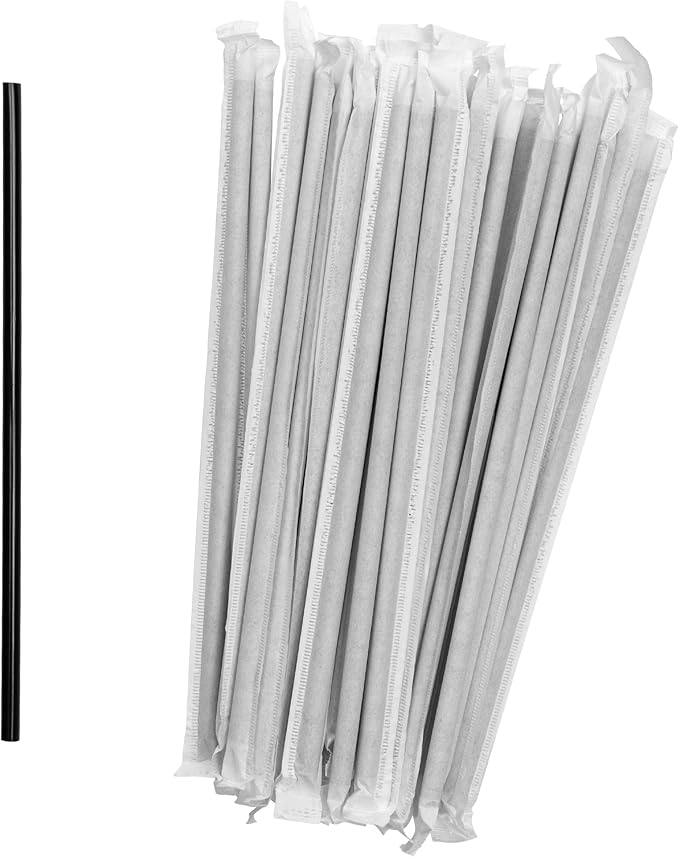 Watson Distributing 9" Paper Straw Giant 2000/Case