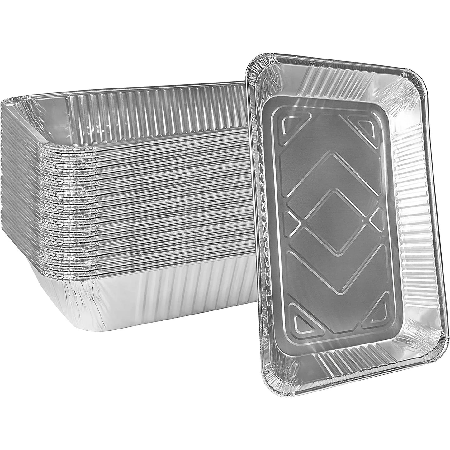 Watson Distributing Full Size Foil Steam Table Pan Deep 3-3/8" Depth 50/Case