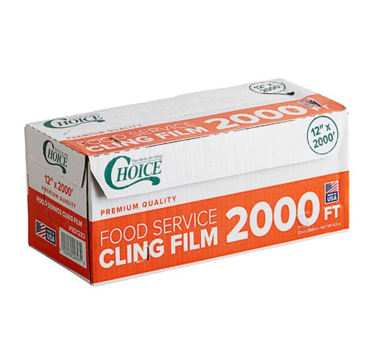 Watson Distributing 12" X 2000' Food Service Film With Serrated Cutter