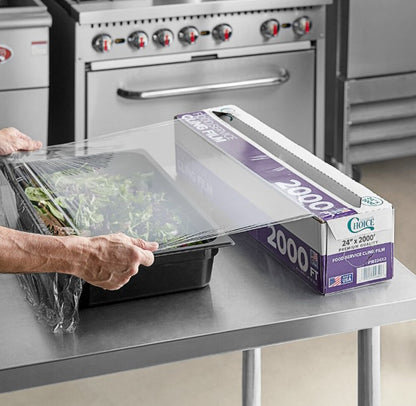 Watson Distributing 24" X 2000' Food Service Film With Serrated Cutter
