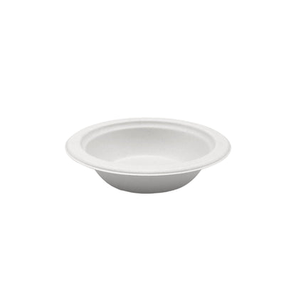 Bagasse 12oz Bowl, White, PFAS FREE, 1000pc