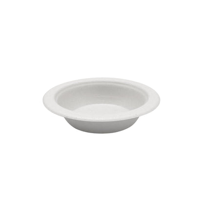 Bagasse 16oz Bowl, White, PFAS FREE, 1000pc
