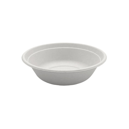 Bagasse 32oz Bowl, White, PFAS FREE, 500pc