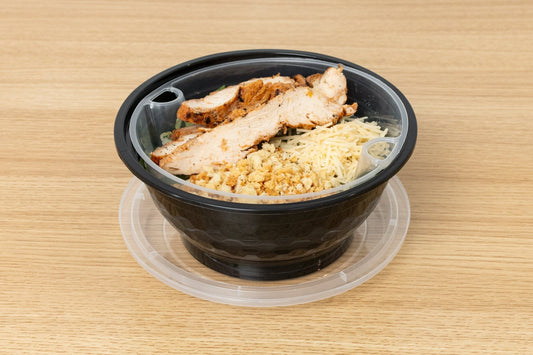 BUNDLE: 50oz Microwaveable Noodle Bowl with Insert and Lid, White, 240 Sets