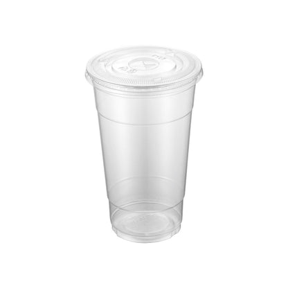 Flat Lid for 32oz PET Cup, 107mm, 500pc