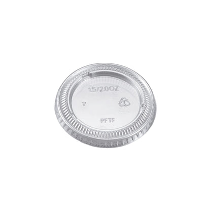 Flat Lid for Portion Cup 1.5 oz and 2 oz, 2500pc