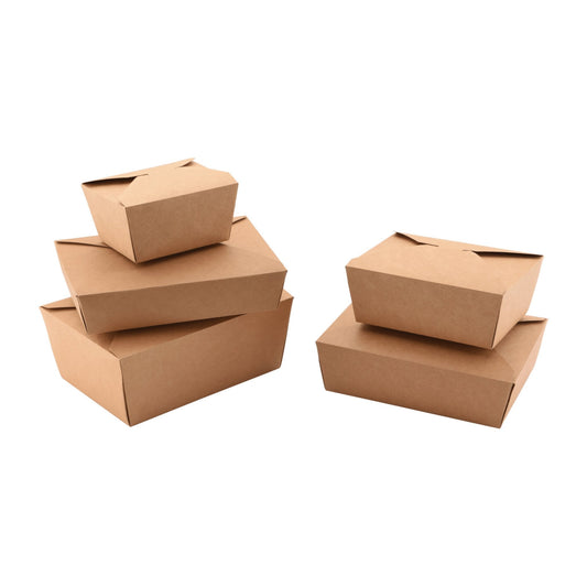Kraft Paper Take Out Containers Sample Pack