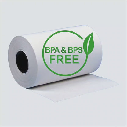Watson Distributing 2 1/4" x 50' Phenol-Free (BPA & BPS) Thermal Paper, 10 Rolls/Case