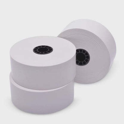 40 mm x 270 ft Iconex Sticky Media Full-Tack, 30 per Carton, 80 GSM Facestock, 100 mm OD, No Sense Mark